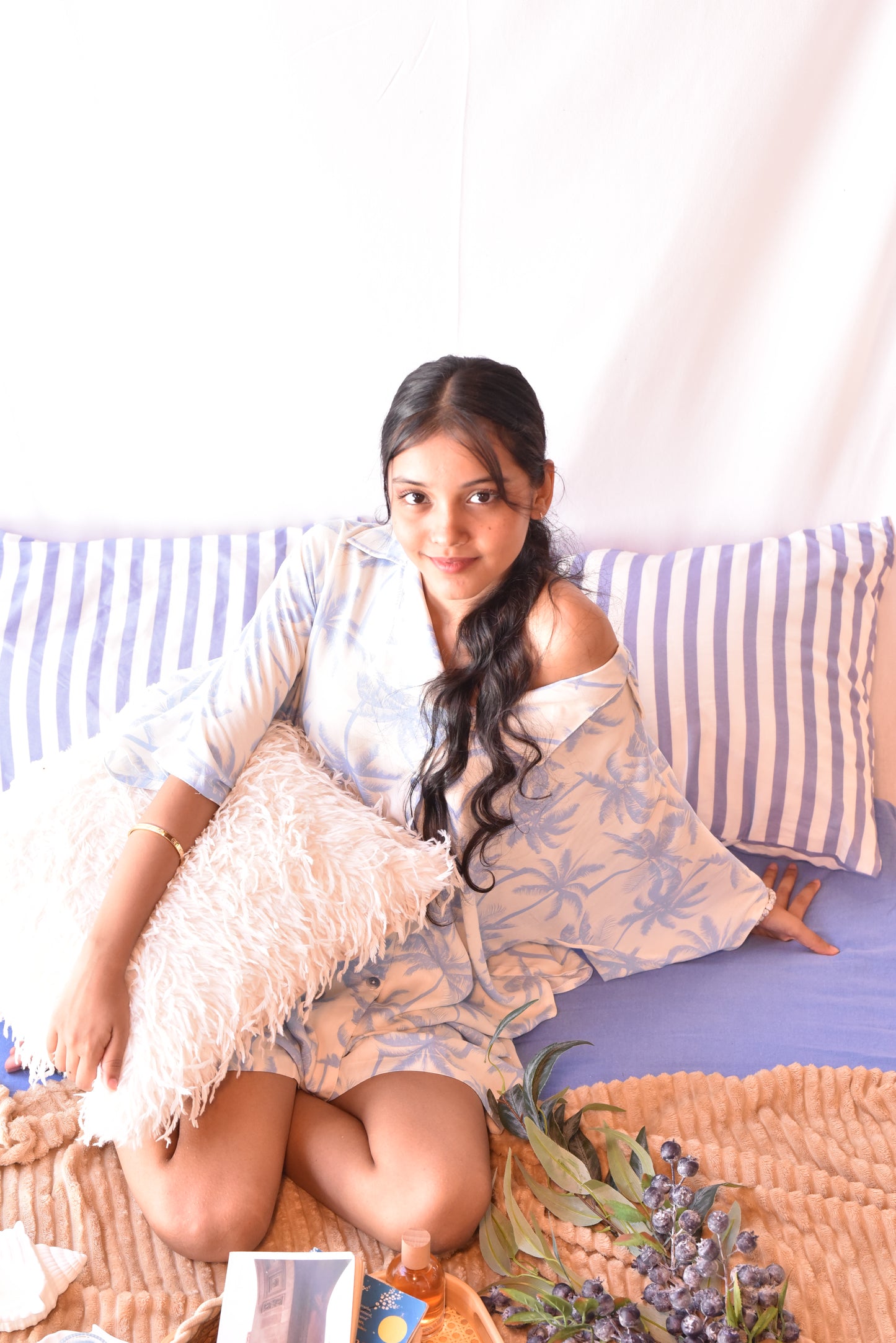 Palm Breeze Loungewear Set