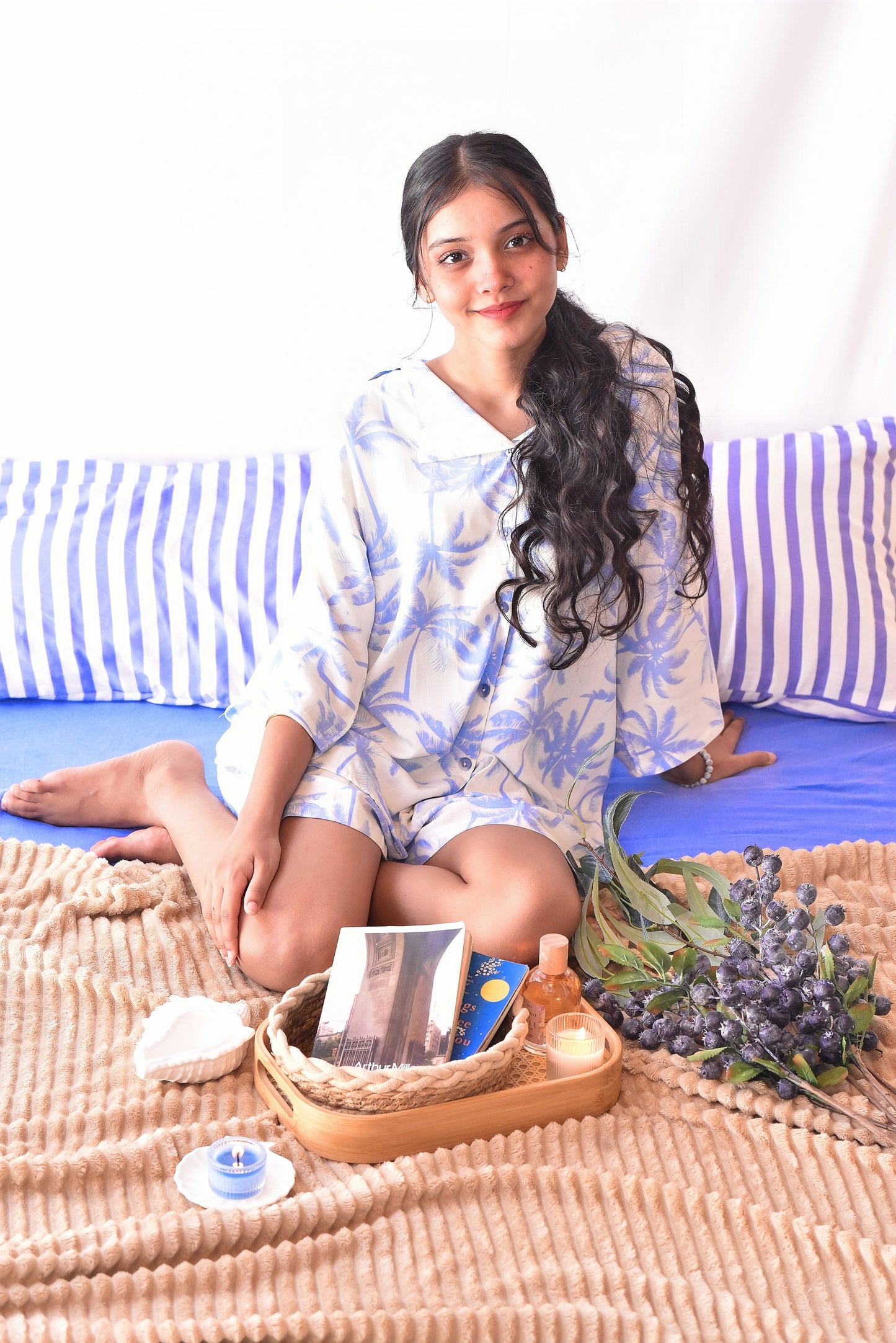 Palm Breeze Loungewear Set