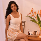 Honey Bloom Drawstring Short